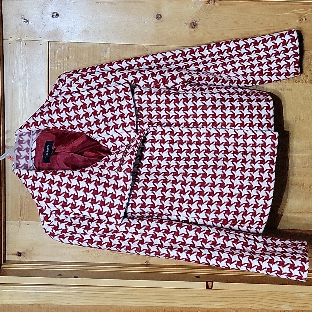 TALBOTS Wool Blend Jacket sz 10
